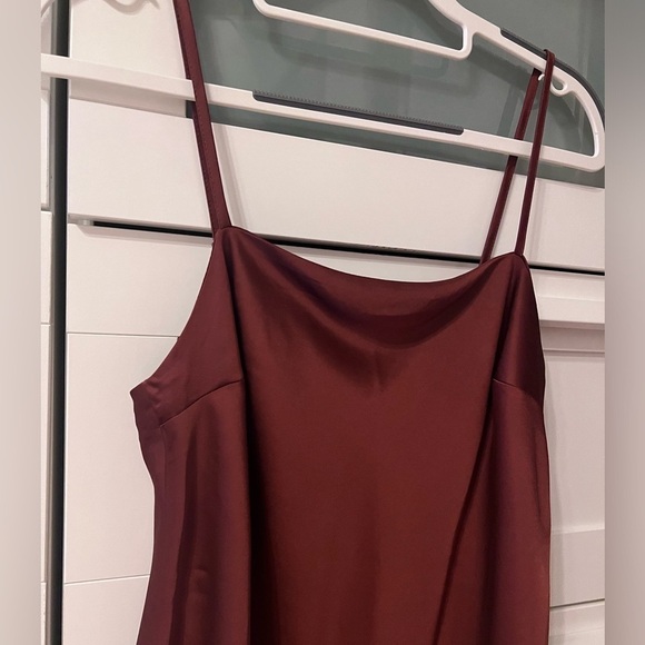 Abercrombie & Fitch Satin Squareneck Cami Top - Picture 4 of 7